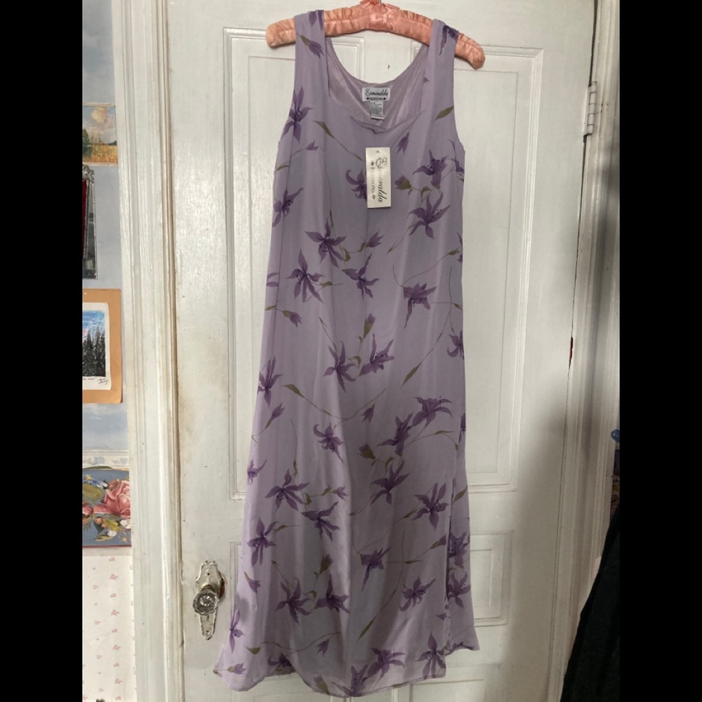 Dress long lilac